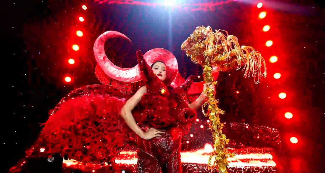 Á hậu 1 Miss Grand Vietnam 2023 - Bùi Khánh Linh trong thiết kế 