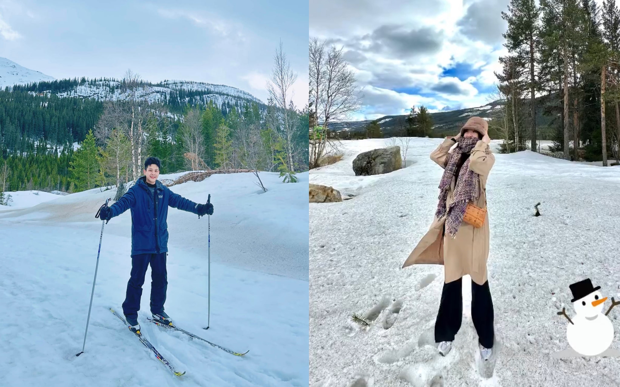 Cả hai check-in cùng thời điểm và địa điểm