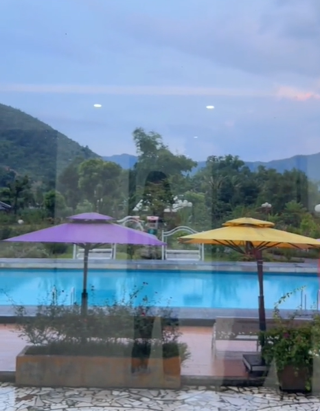 View hồ bơi, cây xanh từ các phòng. Nguồn: quanap_official.