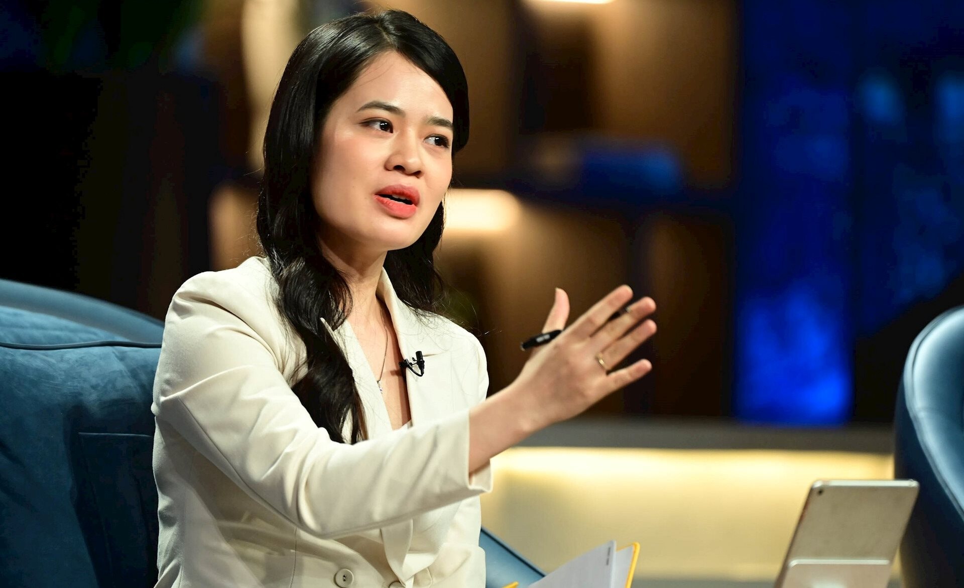 Shark Lê Hàn Tuệ Lâm là Giám đốc Điều hành của Quỹ VinVentures. Ảnh: ST