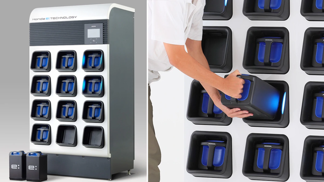 Honda sẽ có cả xe sử dụng pin cố định và pin có thể hoán đổi.