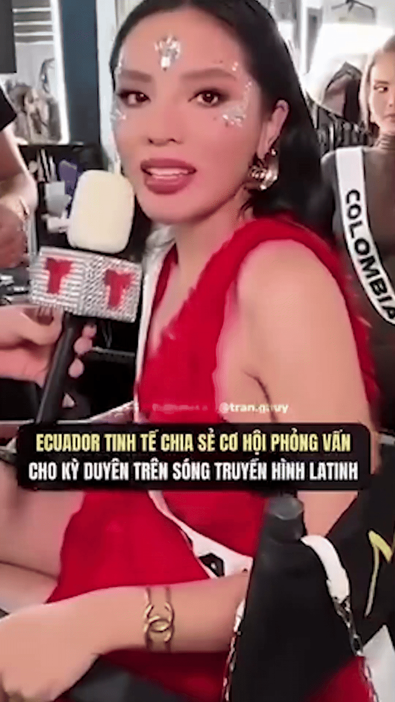 Người đẹp sinh năm 1996 chỉ nói được những câu tiếng Anh đơn giản