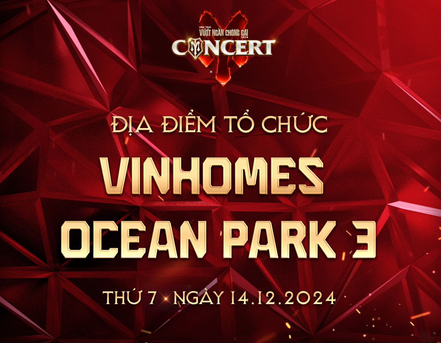 Địa điểm tổ chức chính thức của concert Anh Trai Vượt Ngàn Chông Gai vừa được công bố ngày 04/11