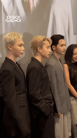 Nick và Erik đến chúc mừng Vương Bình