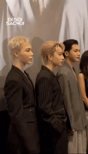 4 thành viên từng hoạt động trong nhóm Monstar hội ngộ tại buổi họp báo debut của Vương Bình