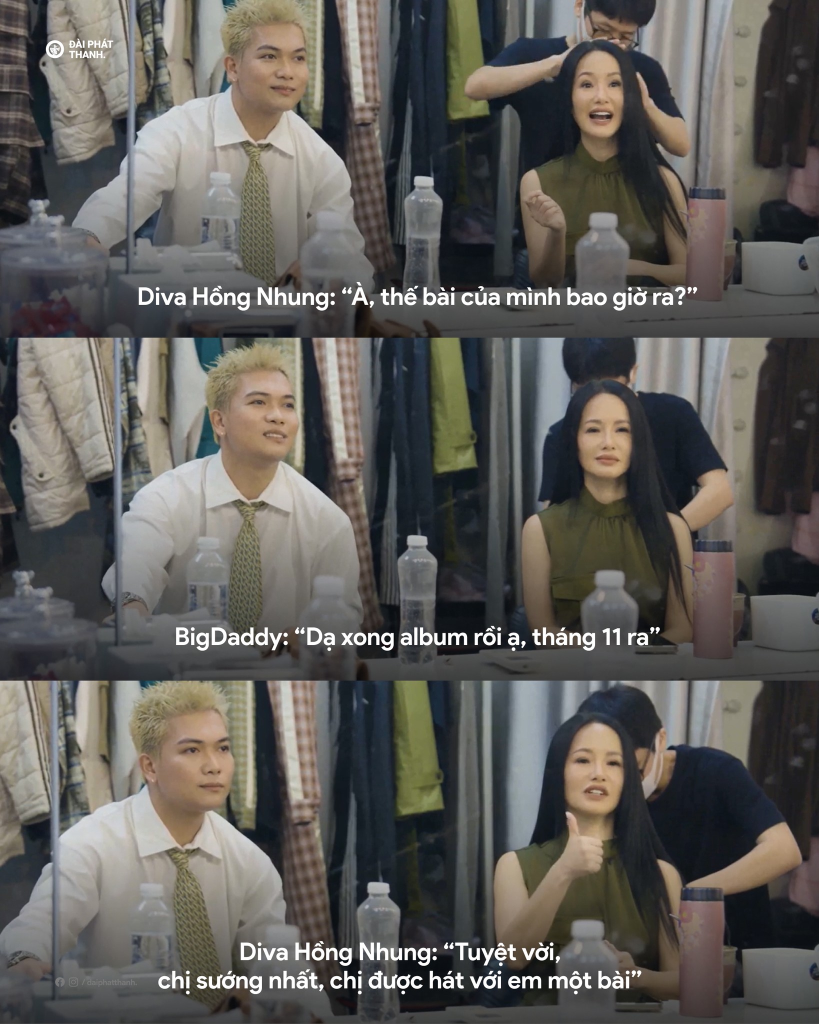 BigDaddy và Diva Hồng Nhung chia sẻ về màn hợp tác sắp tới