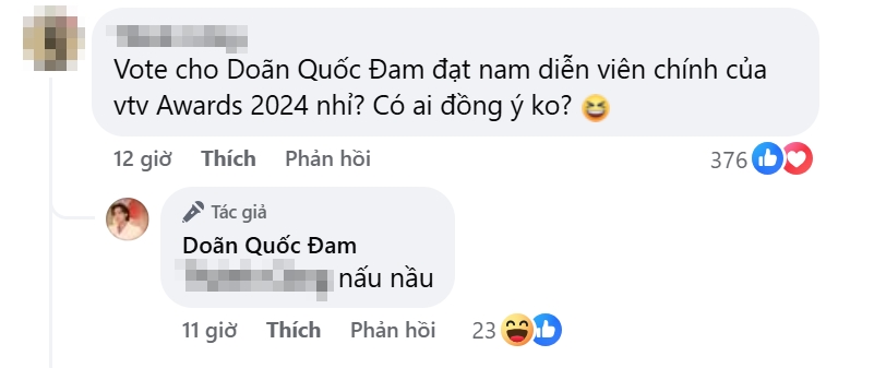 Doãn Quốc Đam từ chối 
