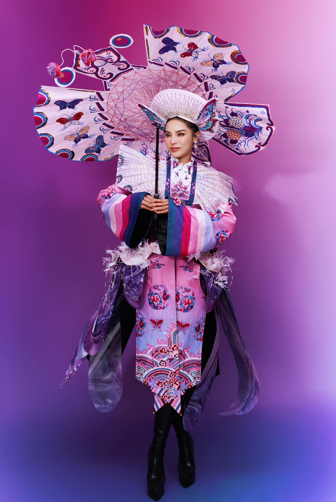 Kỳ Duyên sẽ trình diễn Trang phục dân tộc trong đêm Bán kết