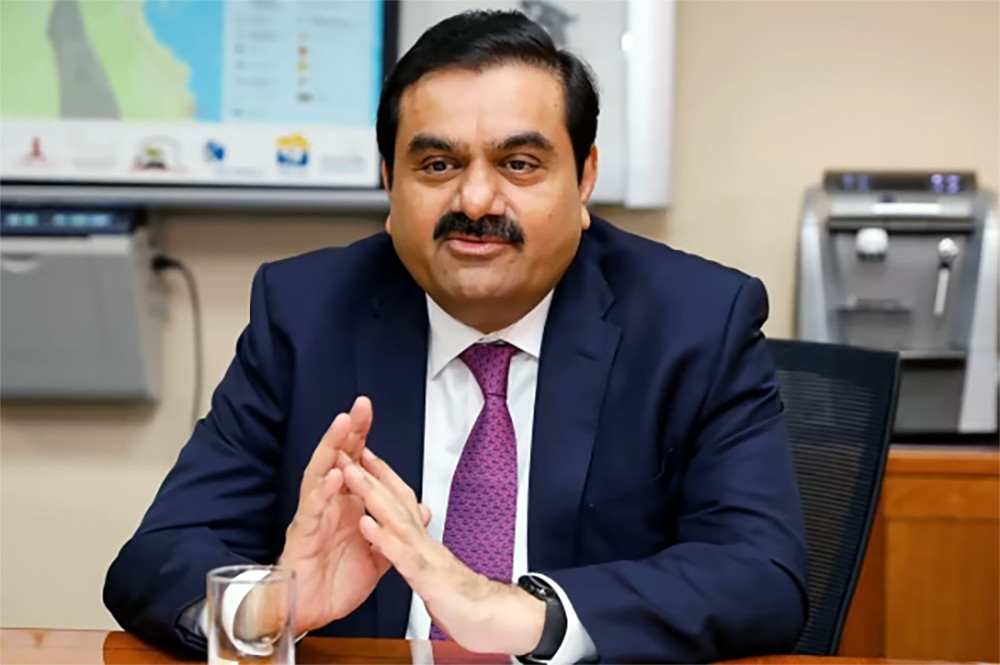 Tỷ phú Ấn Độ Gautam Adani. Ảnh: EPA
