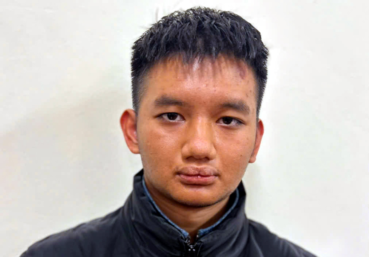 Đối tượng Ma Vũ Duy bị cơ quan công an bắt giữ. Ảnh: CACC