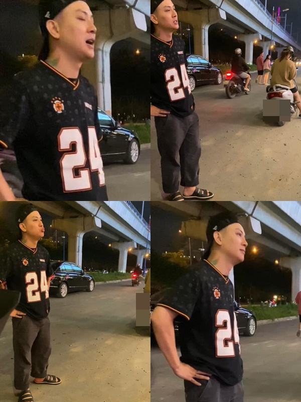 Hình ảnh lan truyền trên MXH gây xôn xao của Hoài Lâm vào đầu tháng 11/2024