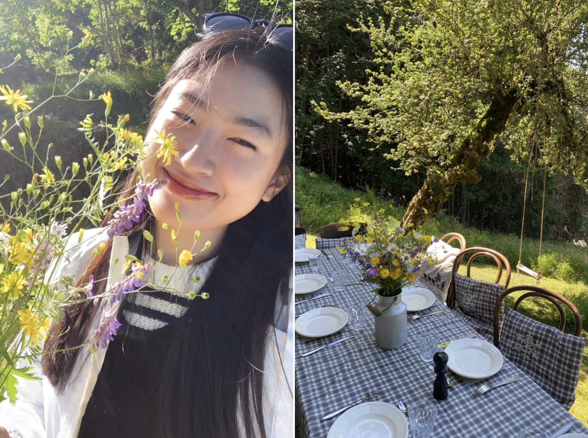 Vẻ đẹp vùng quê nước Pháp nơi gia đình Quentin sinh sống.