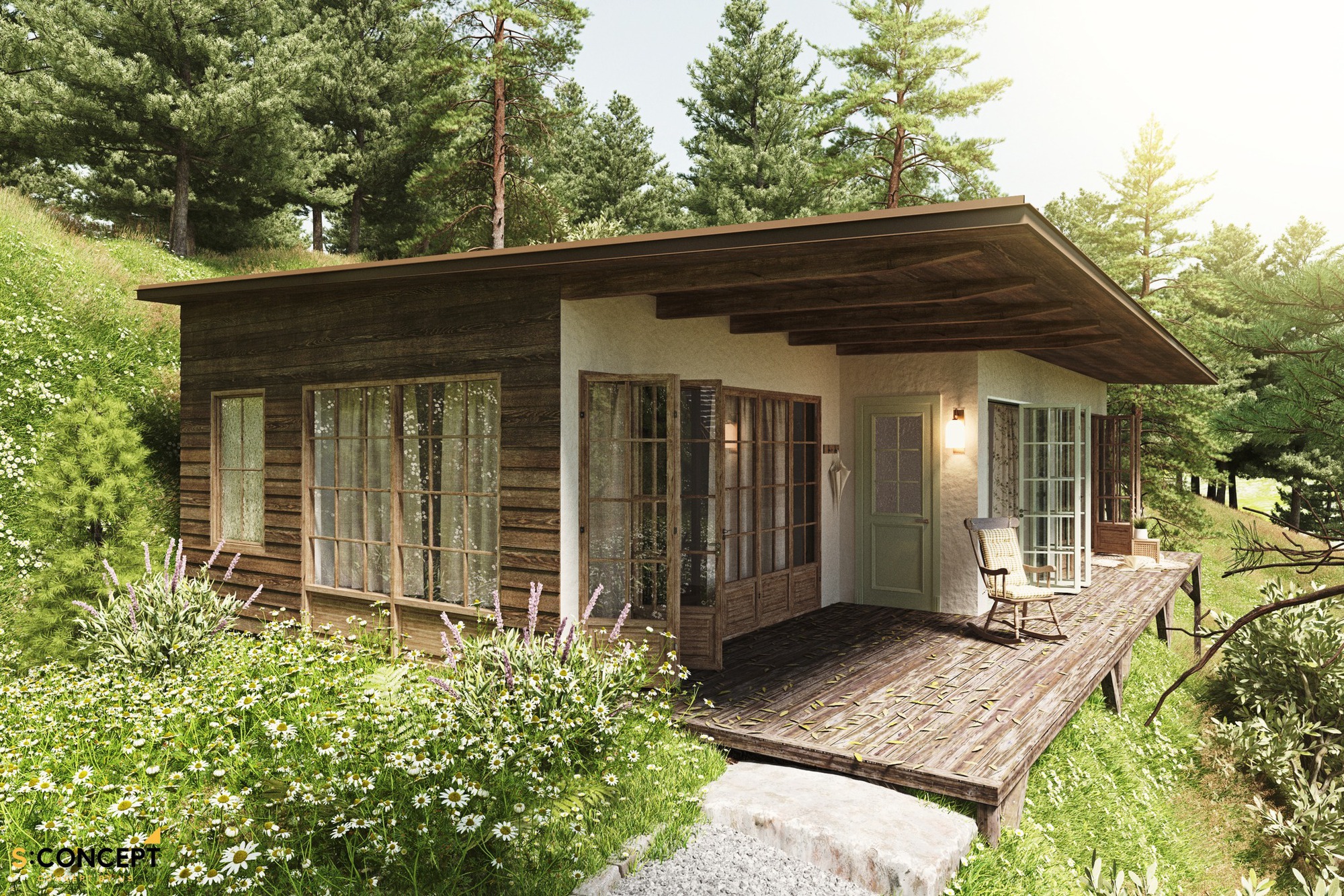 Toàn cảnh căn villa mới toanh của vợ chồng 