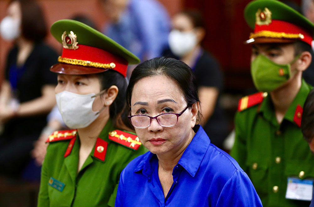 Bị cáo Trương Mỹ Lan. Ảnh: Đào Phương