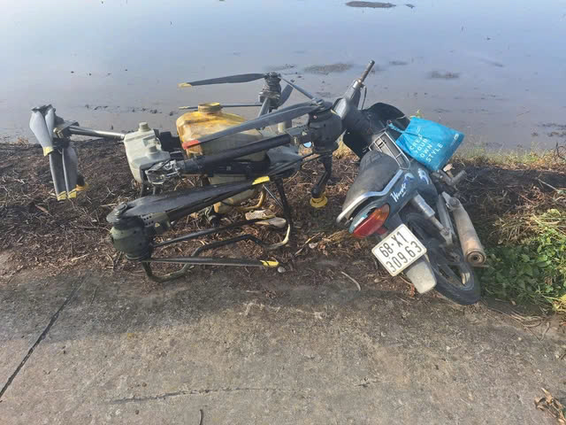 Hiện trường vụ việc.