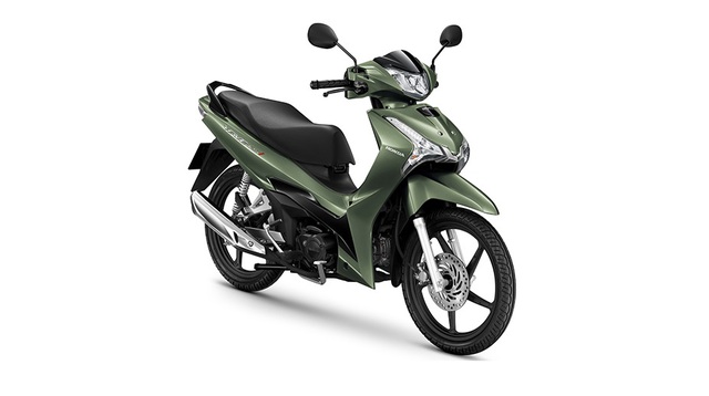 Màu xanh mới trên Honda Wave 125i tại Thái Lan.