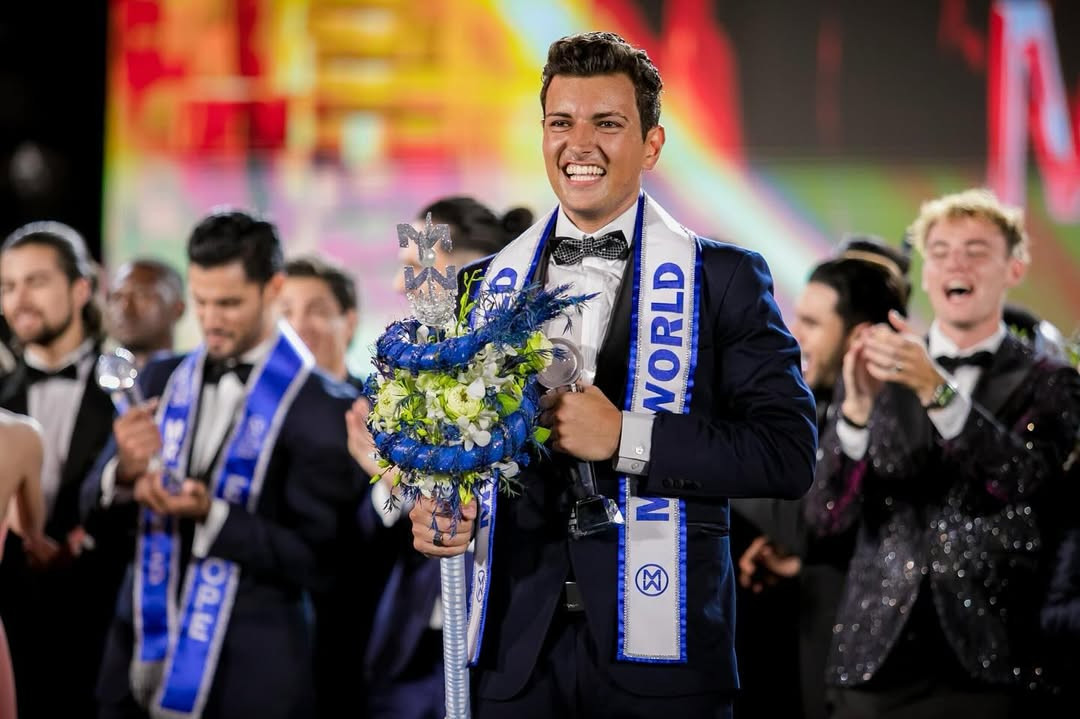 Tân Mr World 2024 Danny Mejia. Ảnh: Mr World