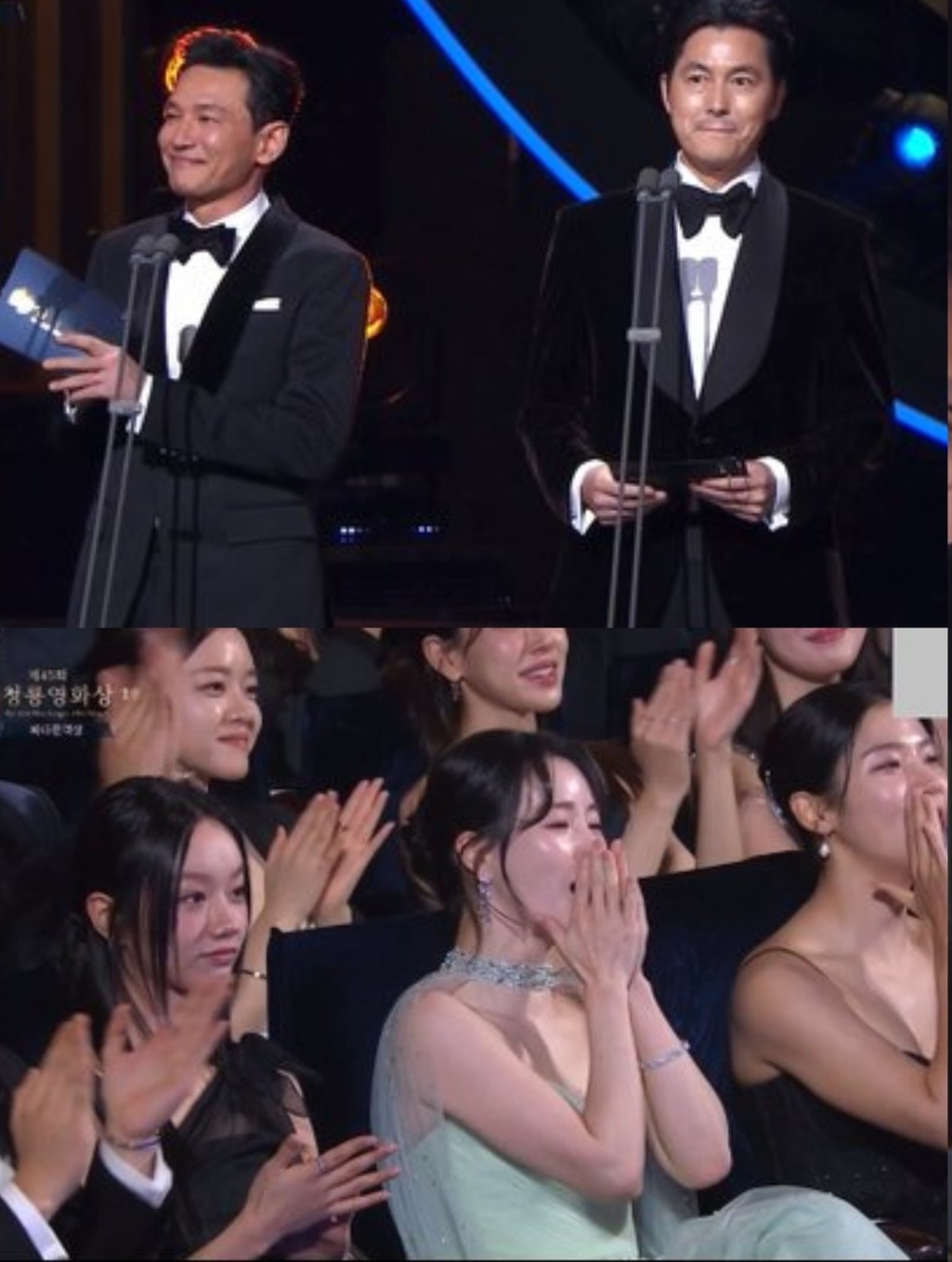 Biểu cảm của Hyeri đang nhận về vô số lời khen