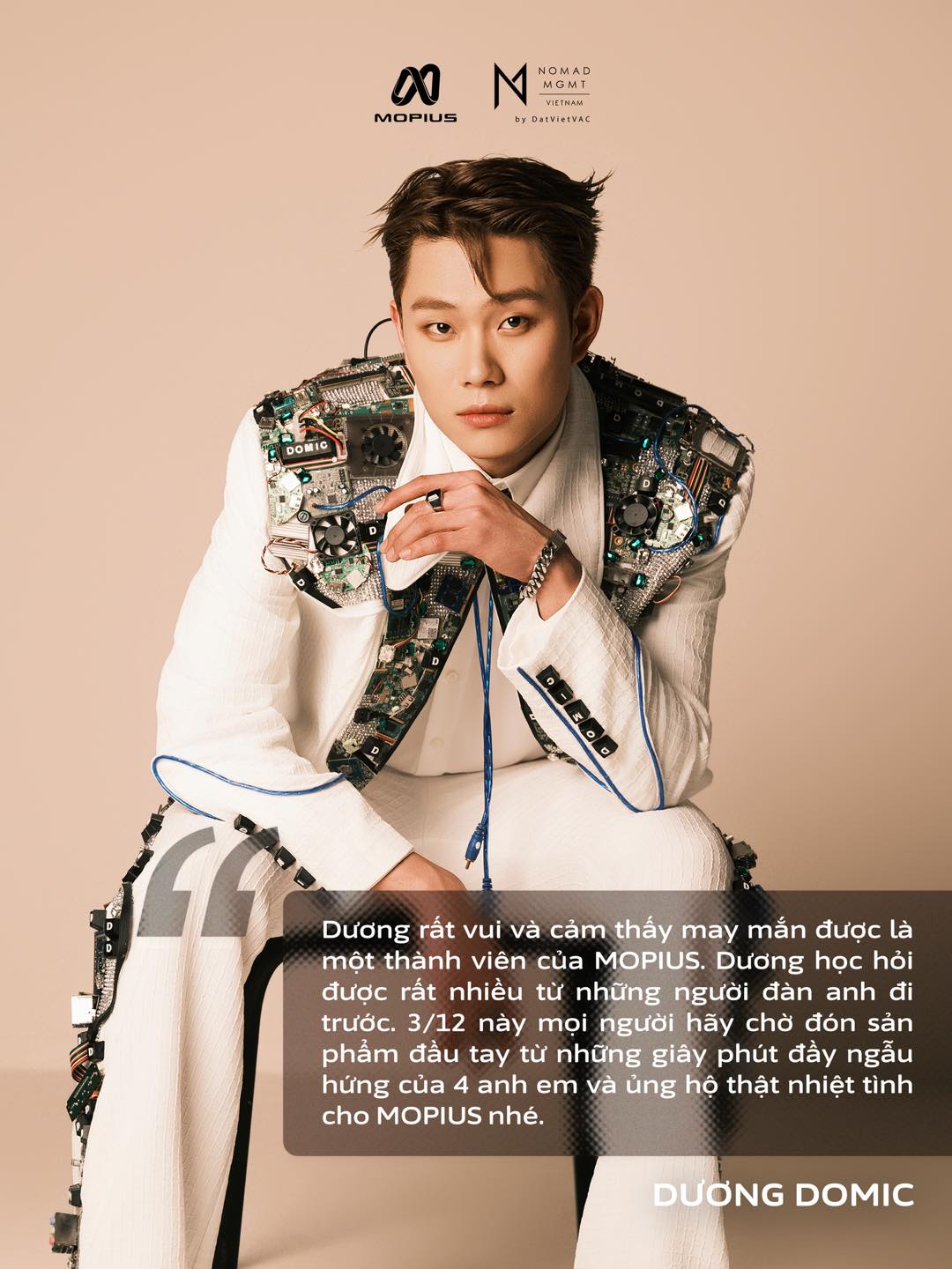 Lời nhắn của Dương Domic