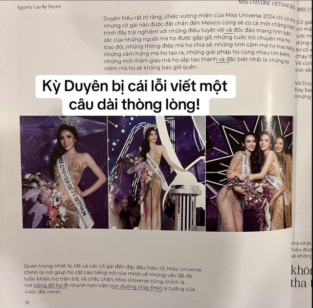 Netizen soi ra được lỗi diễn đạt dài dòng, thiếu ngắt câu cũng xuất hiện trong nhiều trang khác