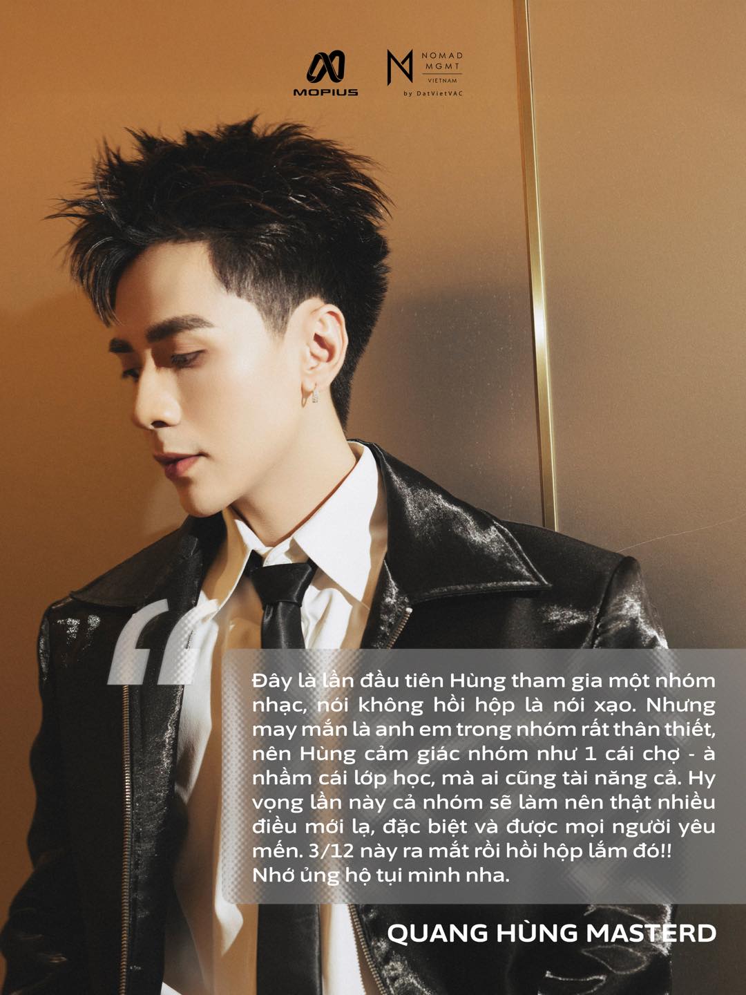 Lời nhắn của Quang Hùng MasterD
