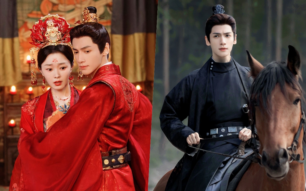 La Vân Hi và Tống Dật nên duyên trong phim 