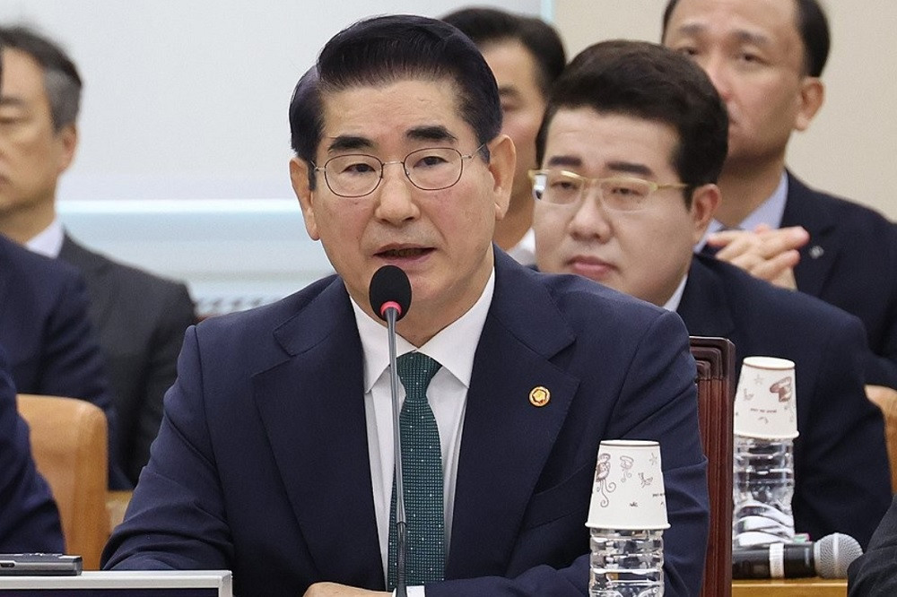 Bộ trưởng Quốc phòng Hàn Quốc Kim Yong-hyun. Ảnh: Yonhap