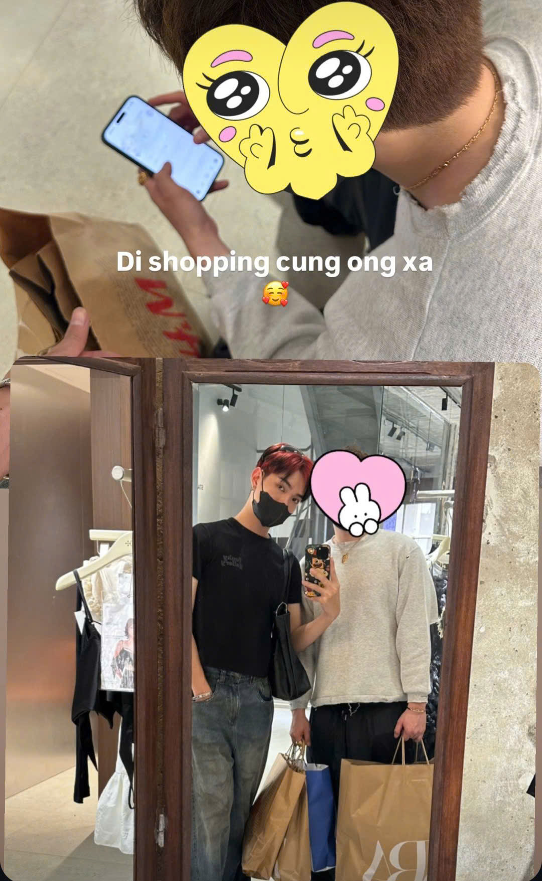 Cách đây ít hôm, Negav được cho là đã đi mua sắm quần áo với Pháp Kiều