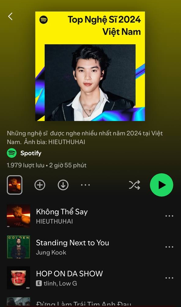 Nghệ sĩ năm 2024 tại Việt Nam