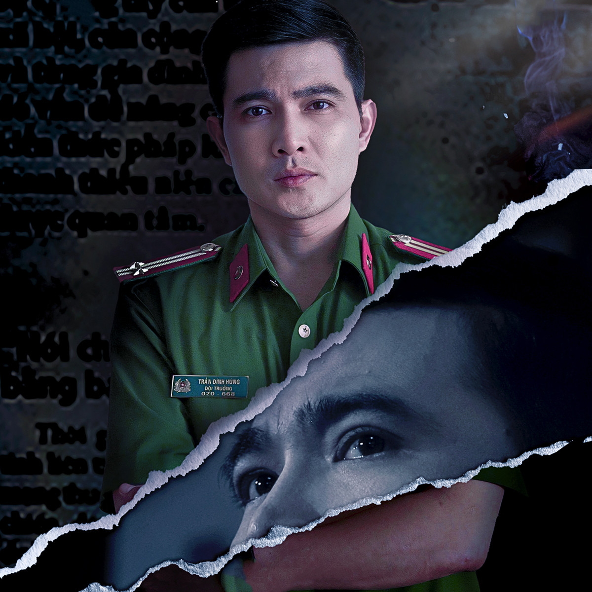 Tạo hình của diễn viên Quang Sự trong phim. 