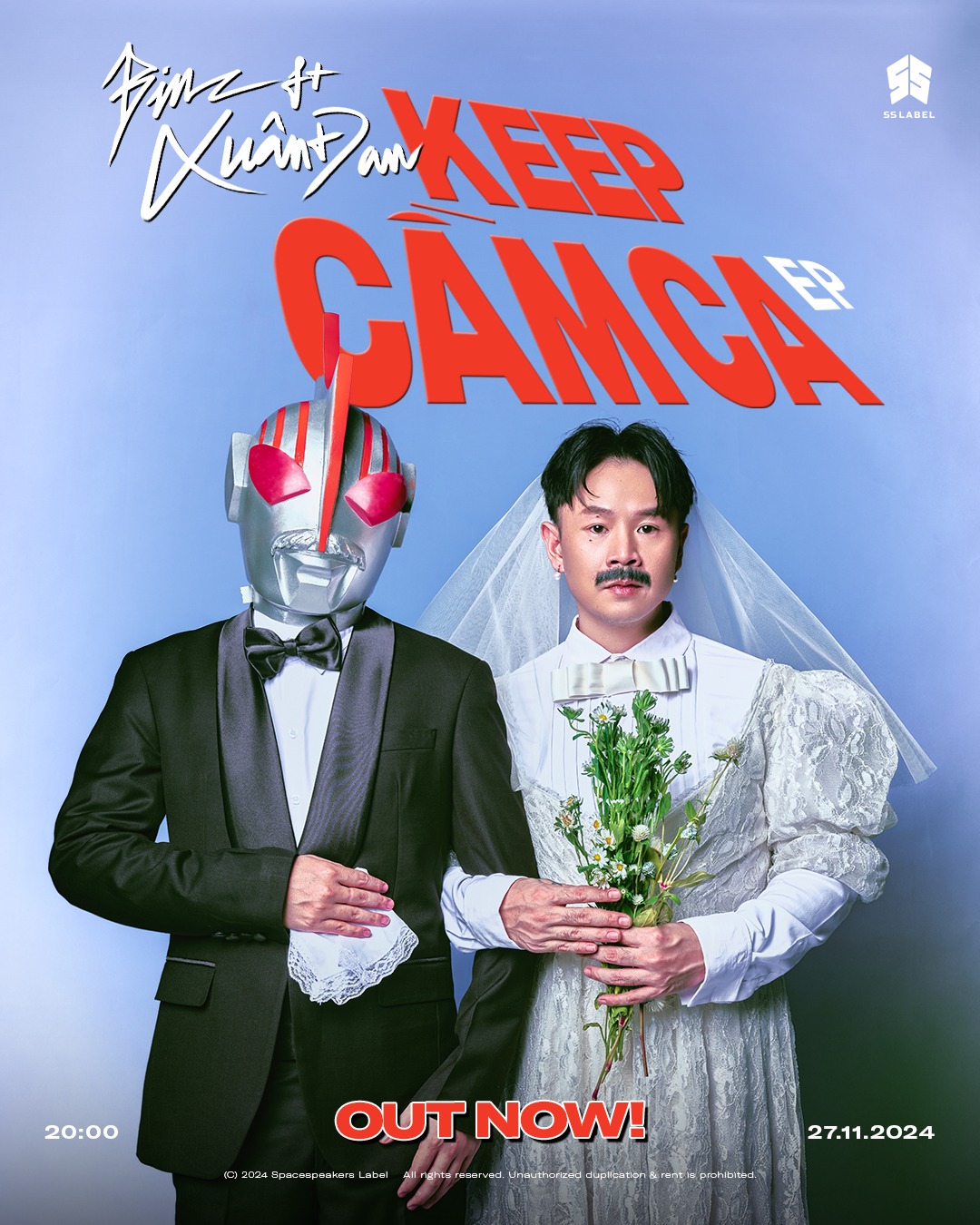 Tới E.P Keep Cầm Ca, cả hai “nhân cách” của Binz đã được hòa vào làm một