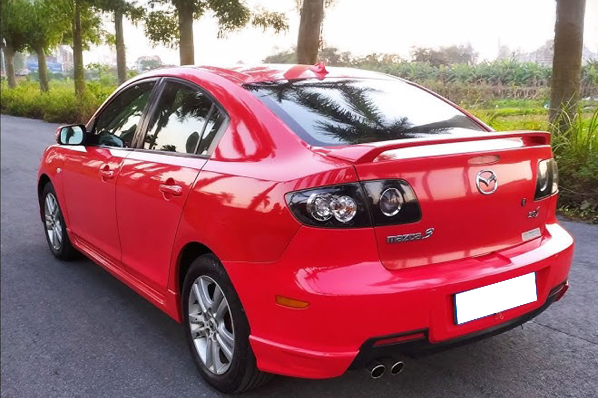 Mazda3 2009 chủ yếu là dòng xe nhập khẩu từ Đài Loan. Ảnh: Bonbanh