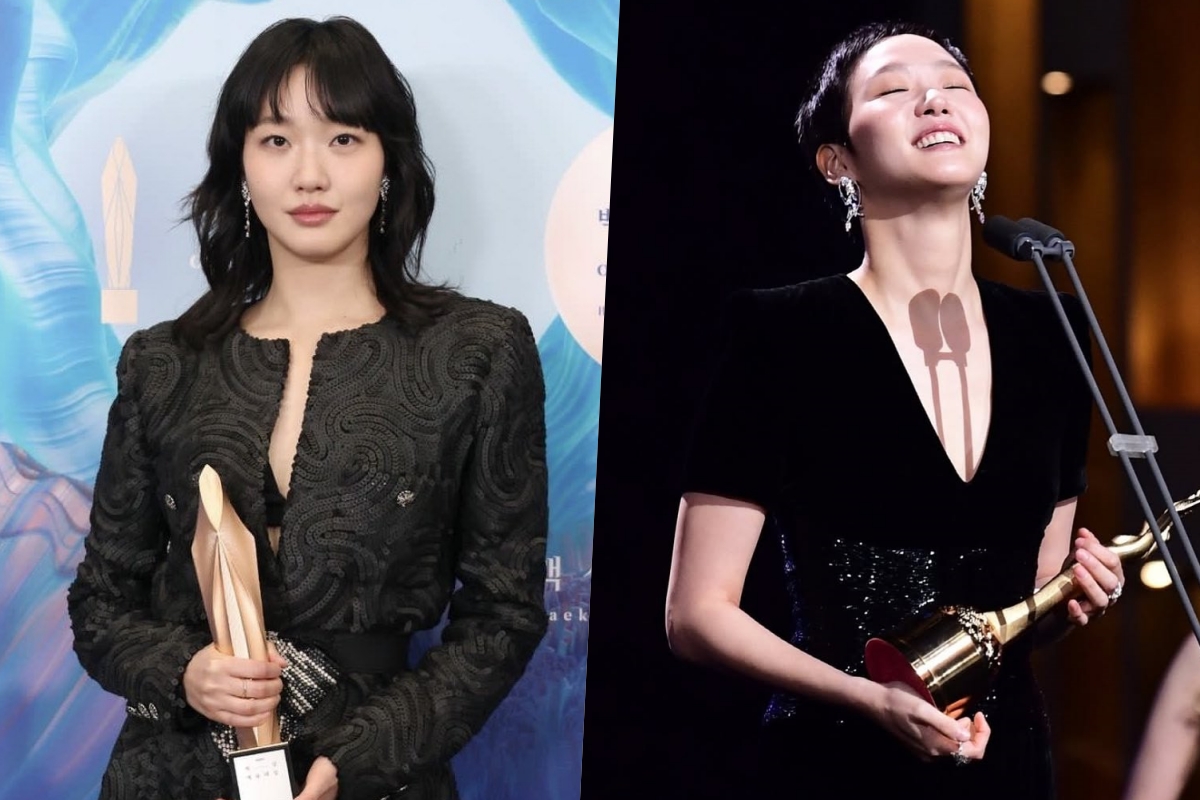 2024 là năm của Kim Go Eun. Cô đồng thời lên ngôi Ảnh hậu ở cả giải Baeksang lẫn giải Rồng Xanh.