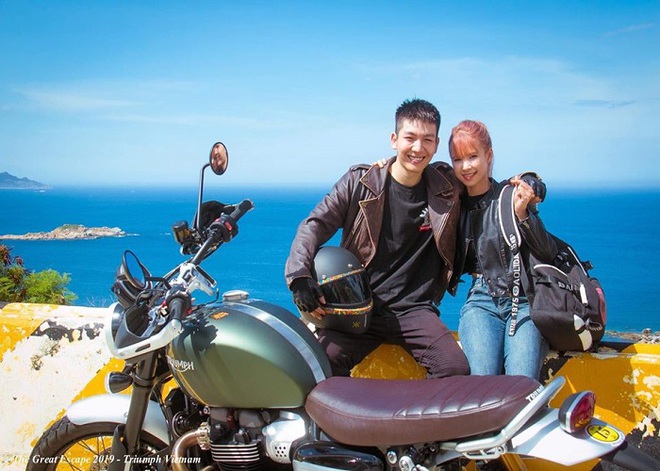 Cả hai có chung sở thích đi phượt khắp nơi