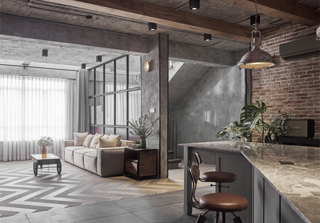 Cặp đôi sở hữu căn penthouse sang trọng, rộng rãi ở TP.HCM