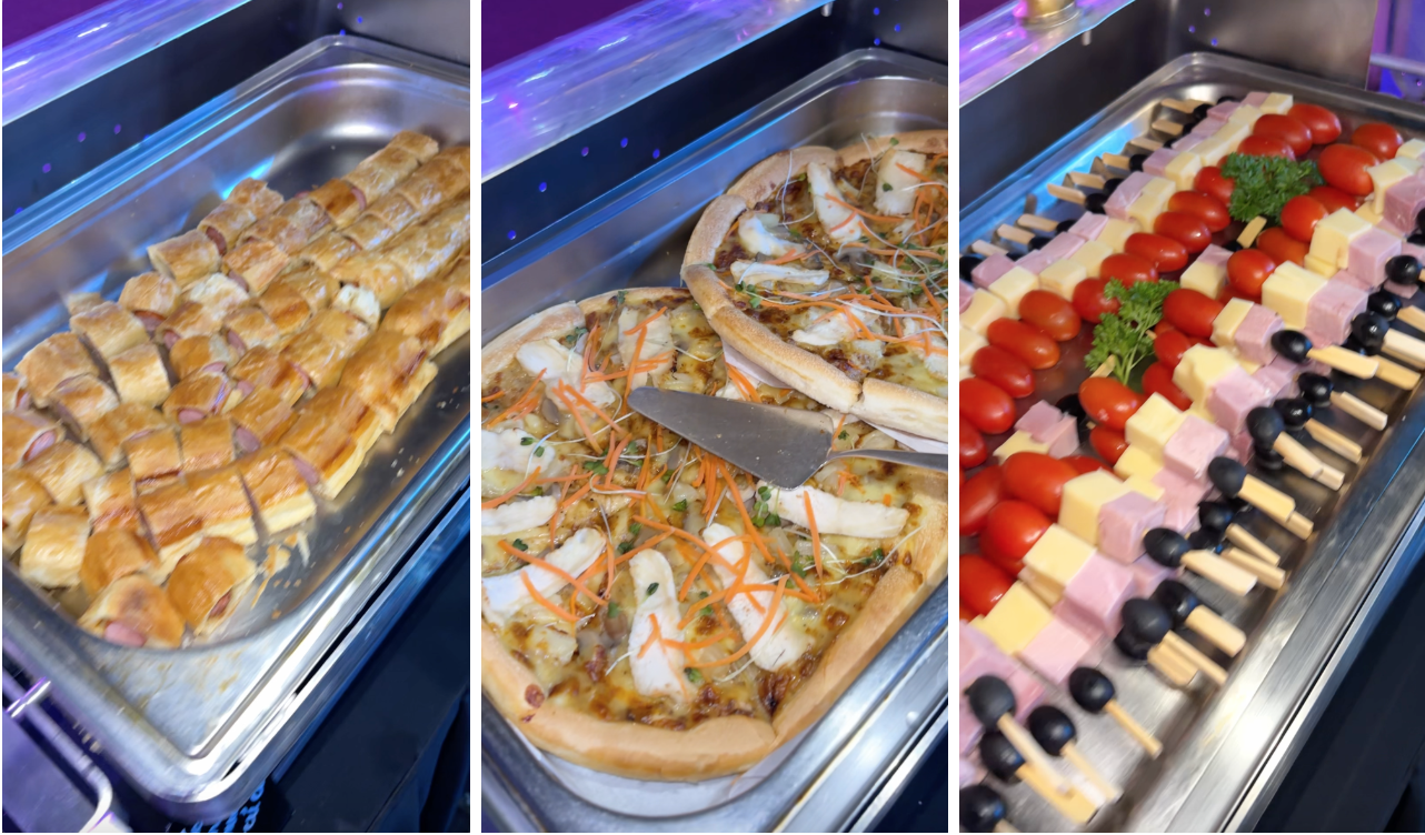 Các món ăn khá đa dạng