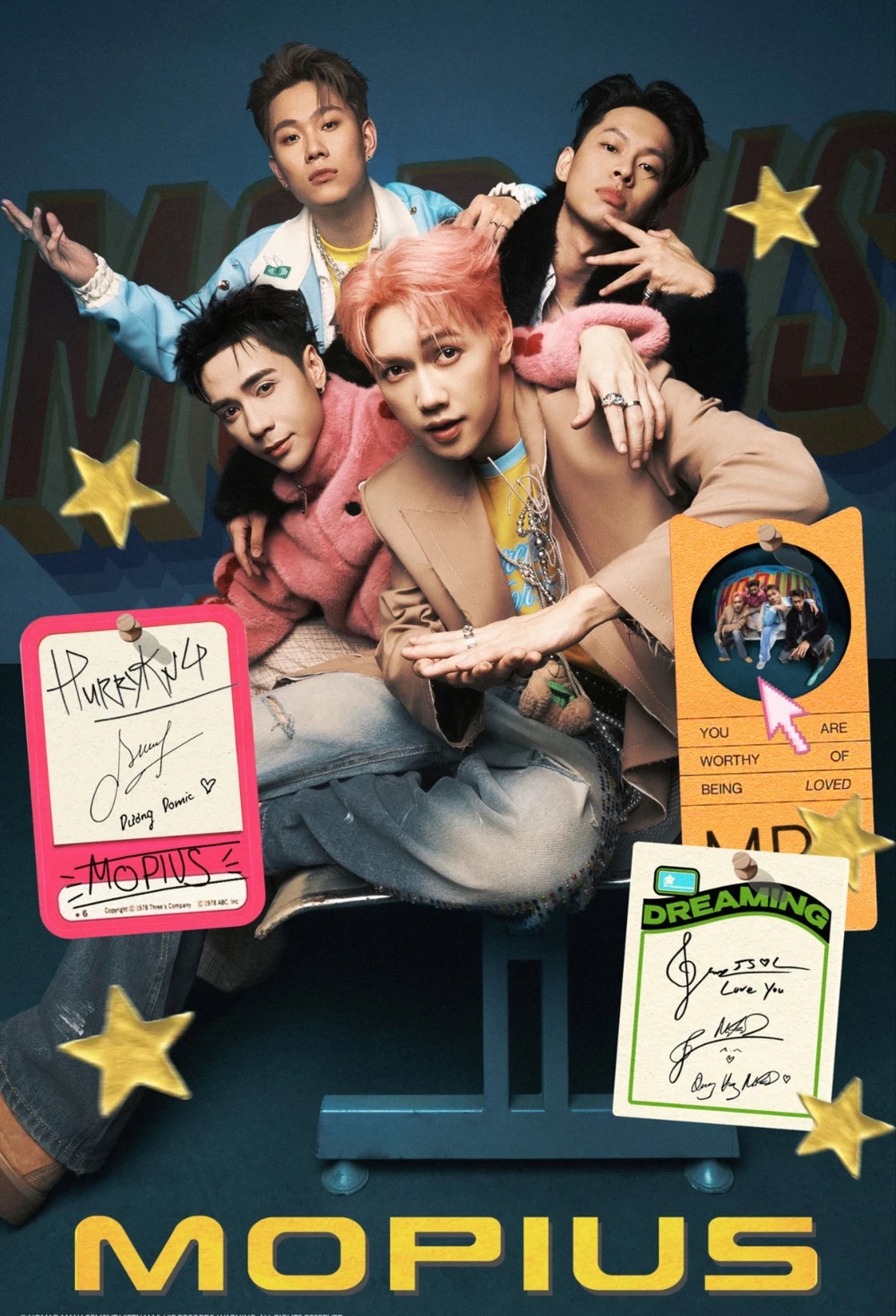 MOPIUS nhận được nhiều cảm tình từ người hâm mộ, quy tụ 4 Anh Trai tài năng không thiếu mà visual có thừa