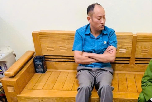 Bị can Đỗ Văn Luận. Ảnh: Công an Bắc Giang