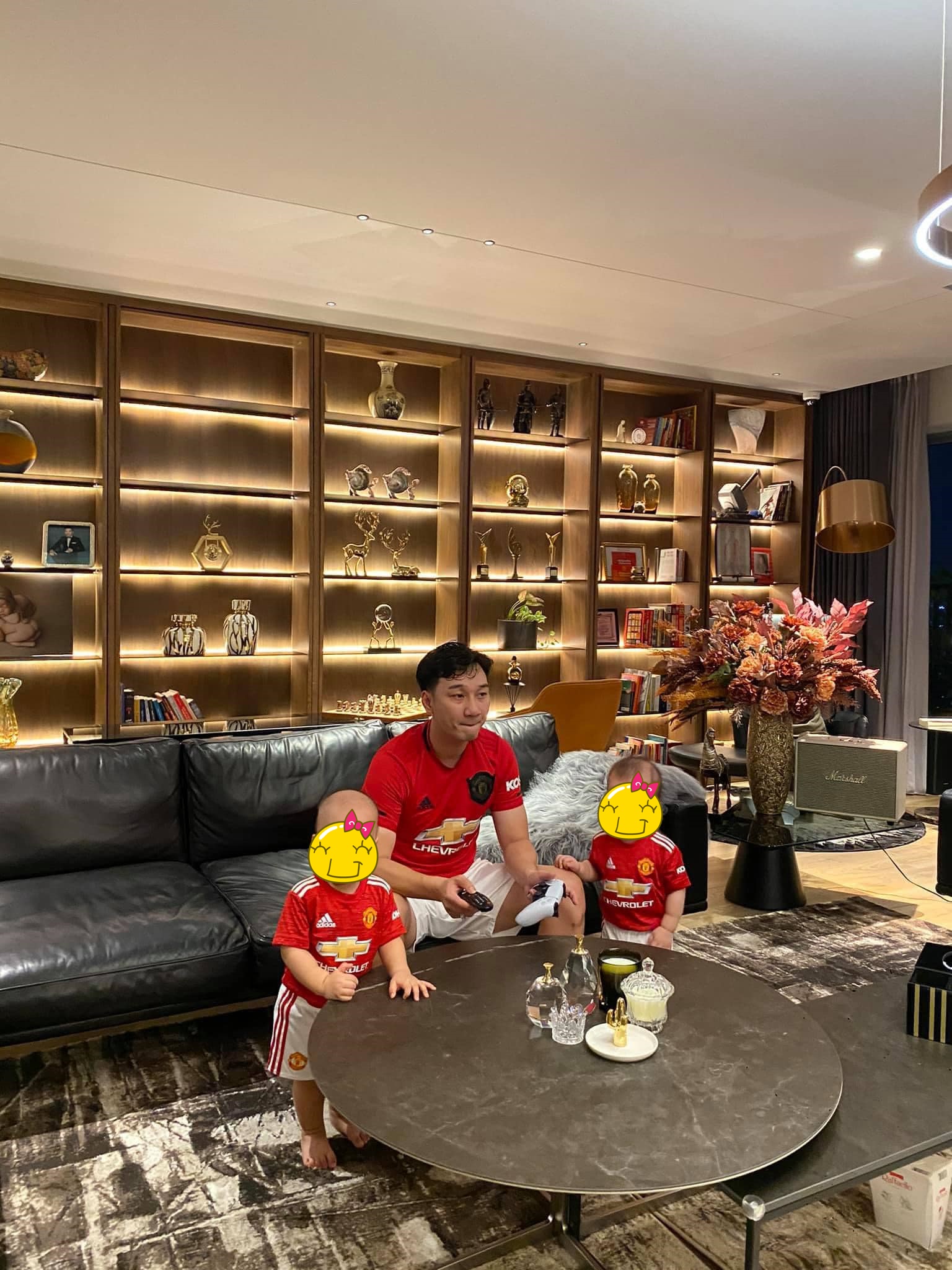 Bên trong căn penthouse 18 tỷ đồng của Thành Trung.