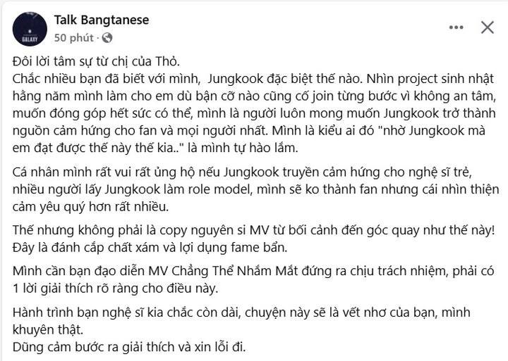 Một fanpage nổi tiếng của Army lên án Hùng Huỳnh, yêu cầu ekip giải thích
