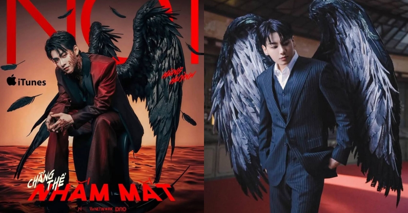 Hình ảnh của Hùng Huỳnh trong poster cũng bị tố vay mượn Jung Kook