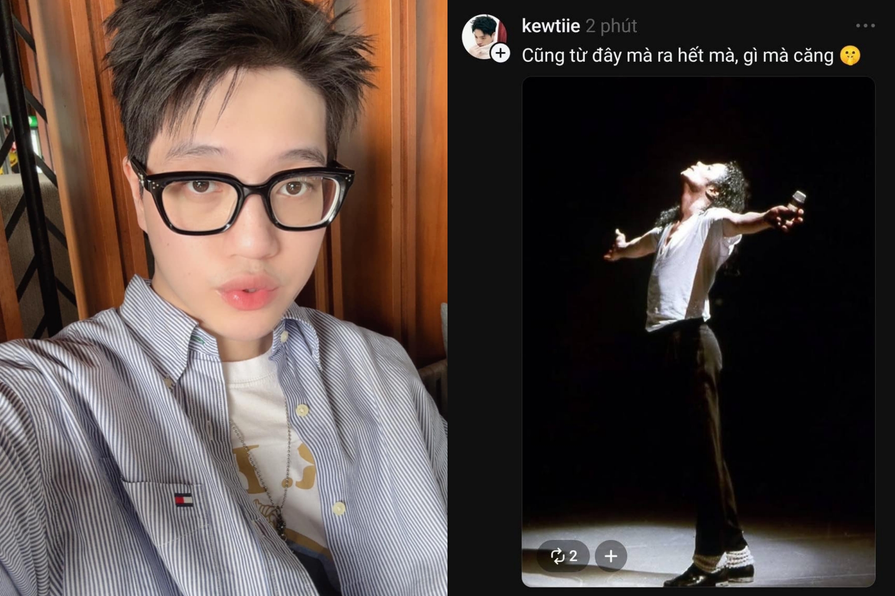 Bài đăng gây sóng gió của Kewtiie - music producer của HIEUTHUHAI