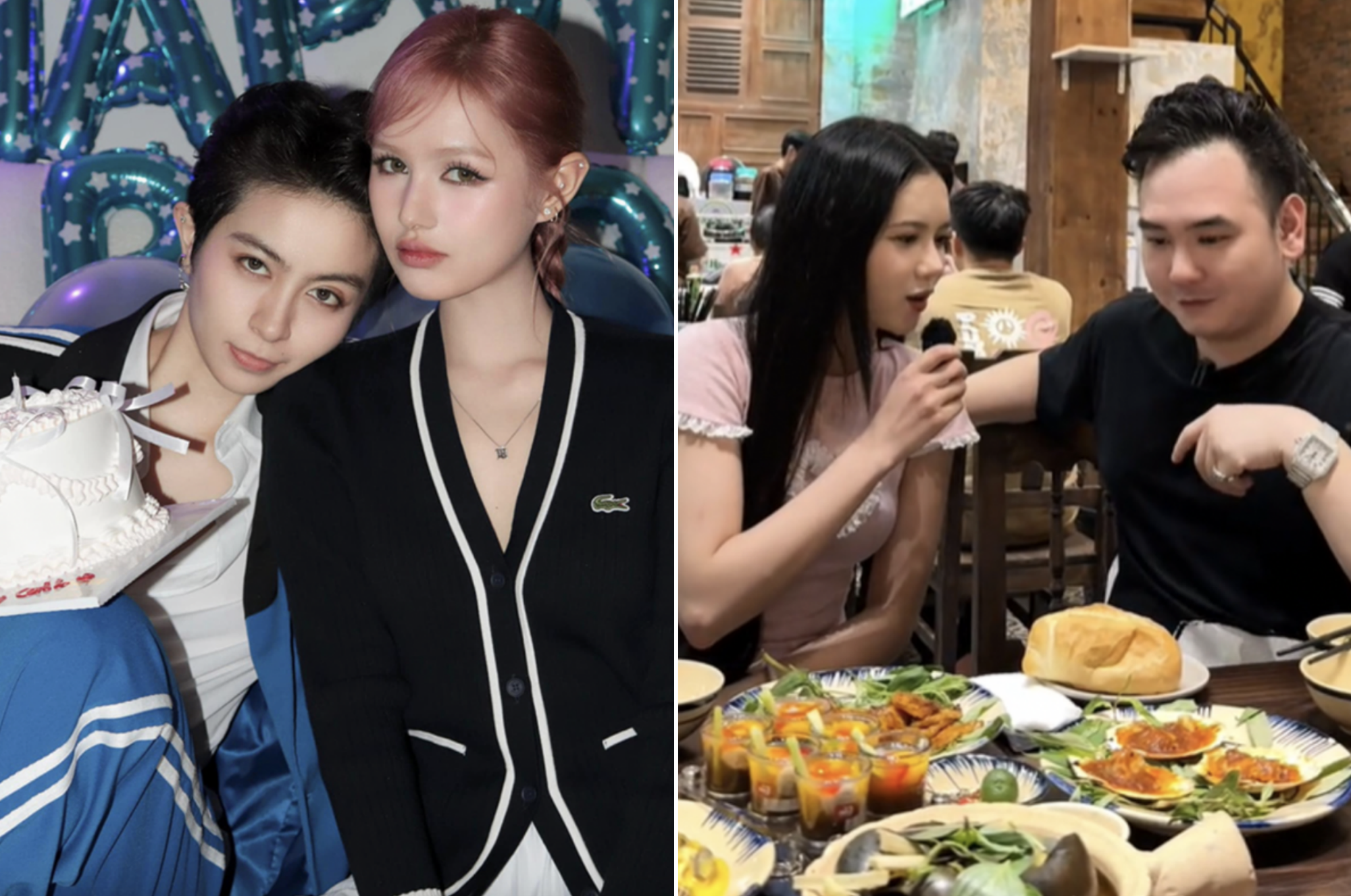 2 người chia tay, 4 người hạnh phúc: Xoài Non và Gil Lê thành một đôi, trong khi Xemesis cũng được đồn đang hẹn hò tình mới.