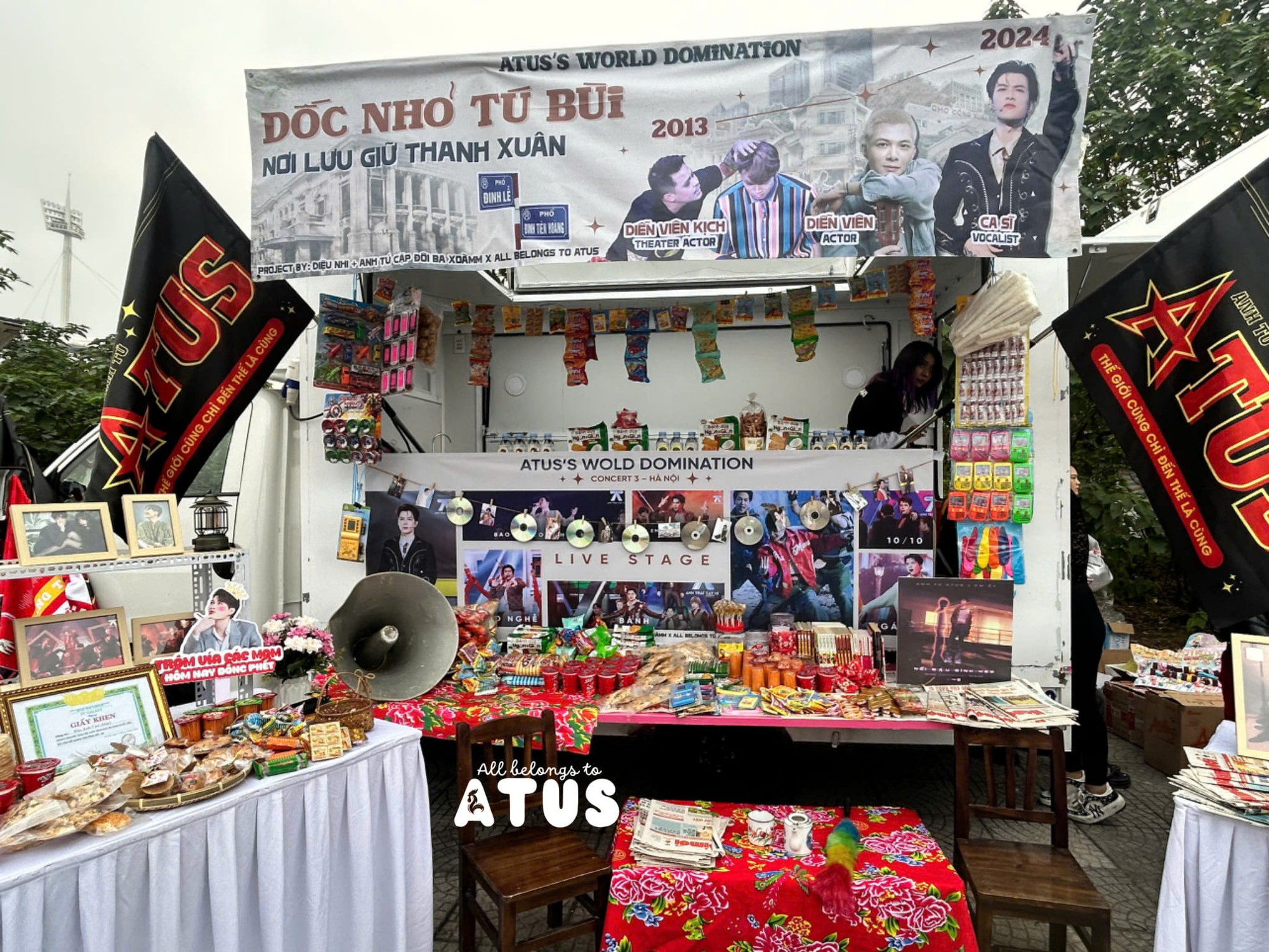 Foodtruck của FC Anh Tú Atus