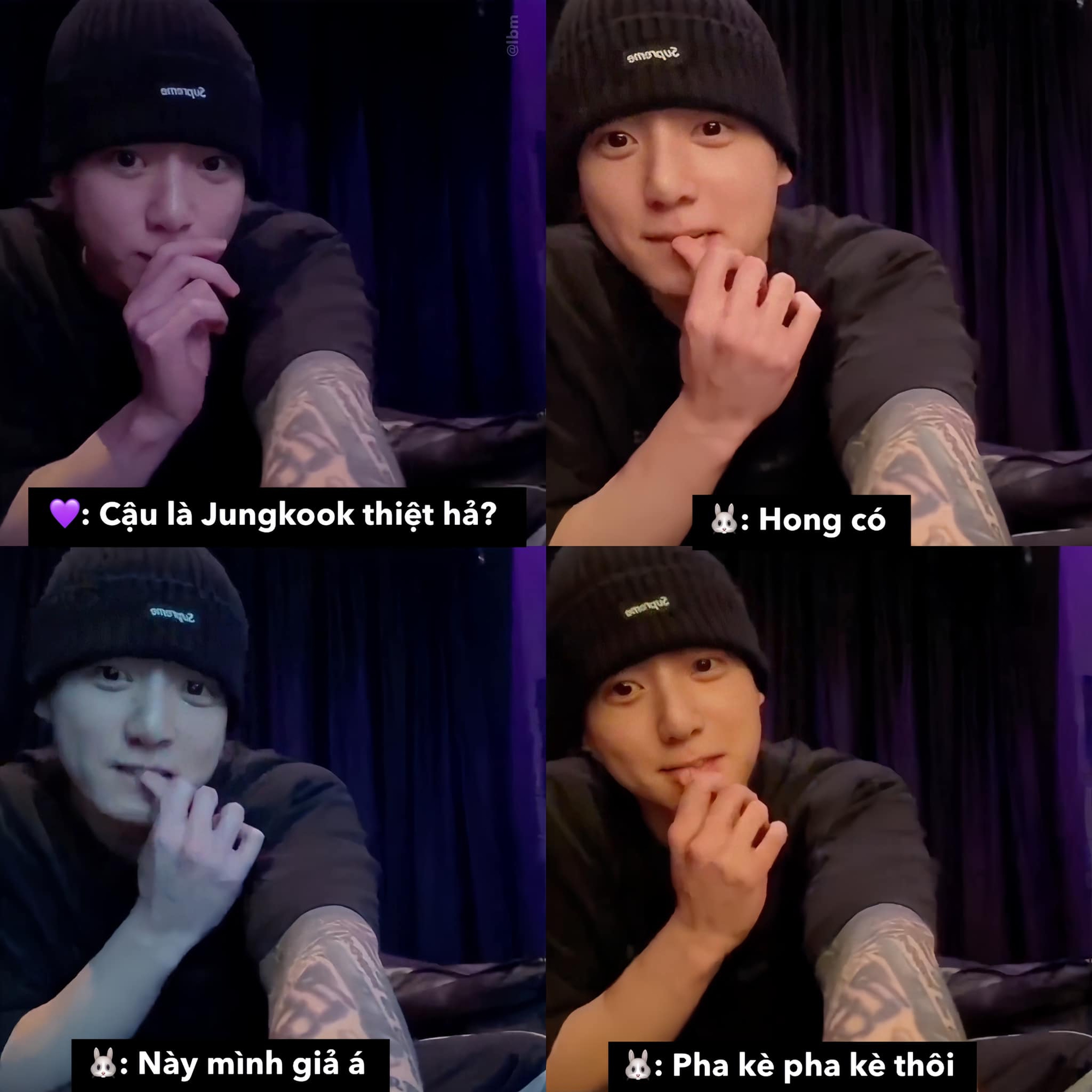 Jung Kook trêu đùa fan