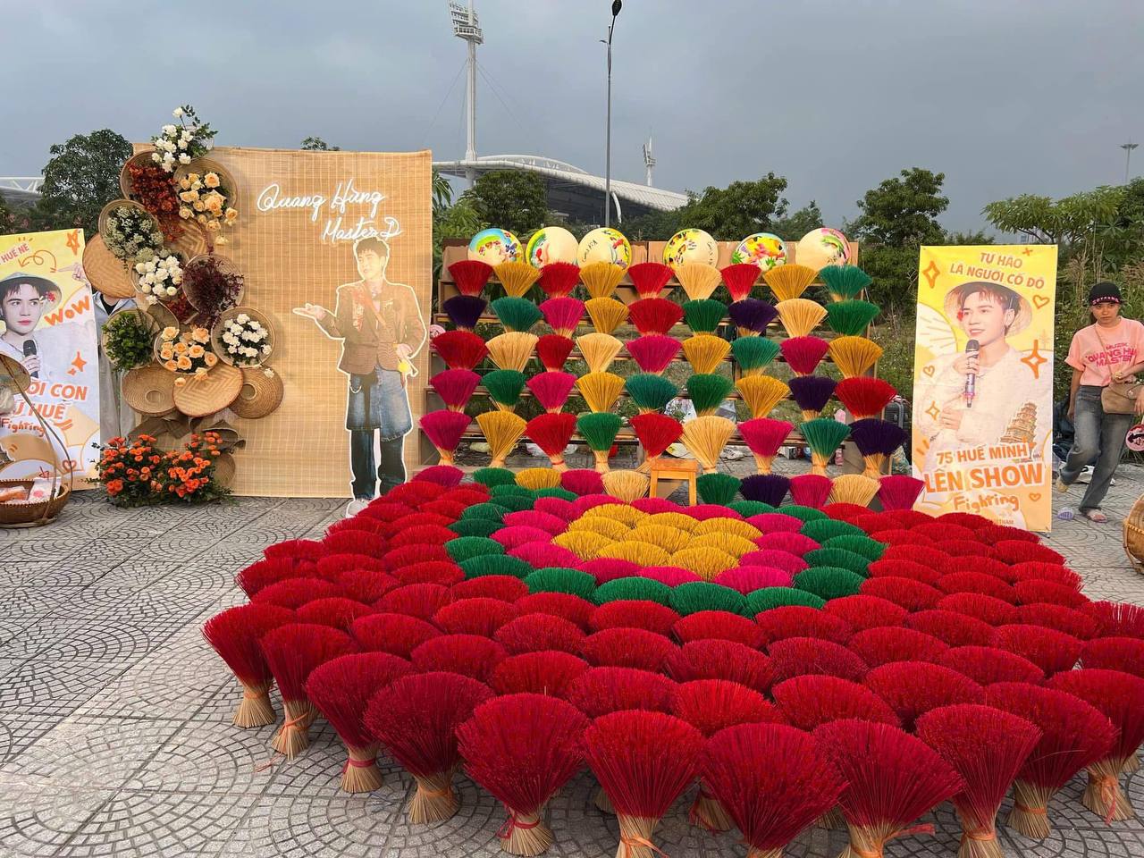 Photobooth siêu xịn, đậm bản sắc xứ Huế fan dành cho Quang Hùng MasterD