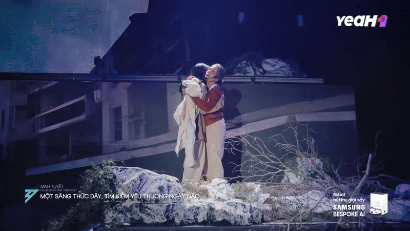 Minh Tuyết và Tuimi vào vai 2 mẹ con, gây xúc động với giọng ca truyền cảm và phân cảnh diễn xuất solo