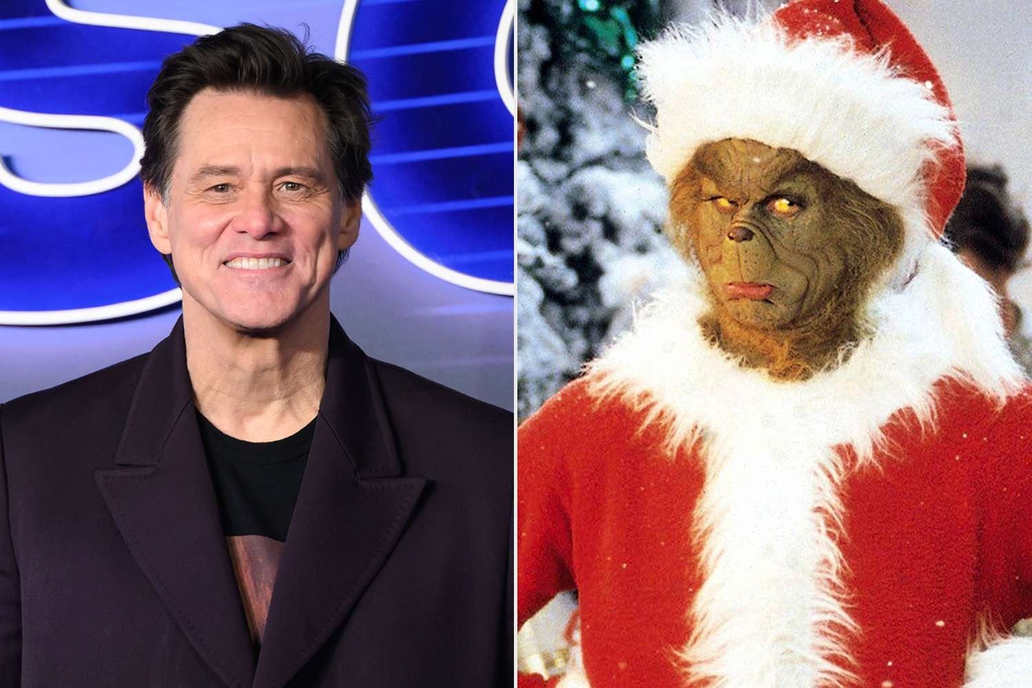 Jim Carrey đóng vai gã lập dị màu xanh Grinch.