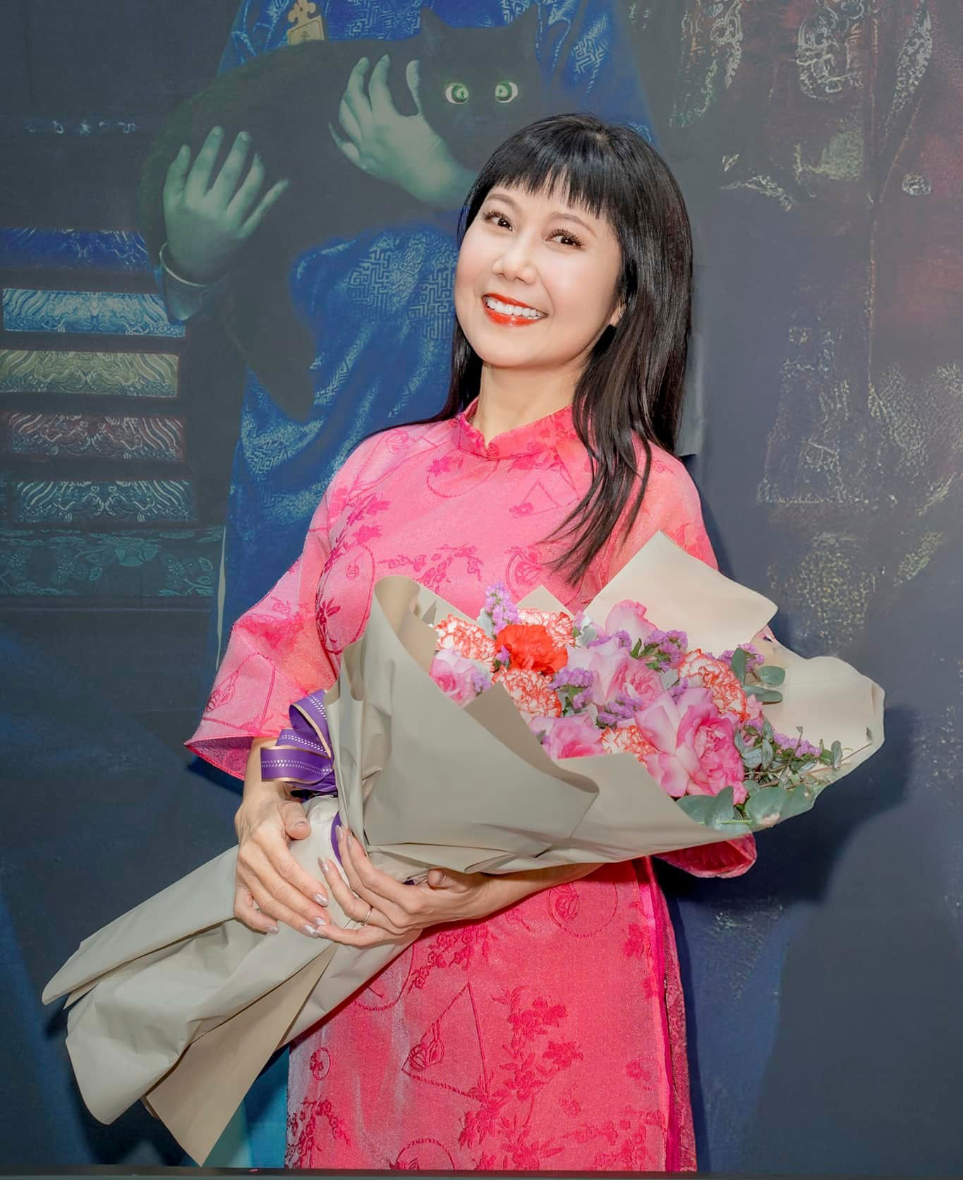 Diễn viên Hương Tươi.