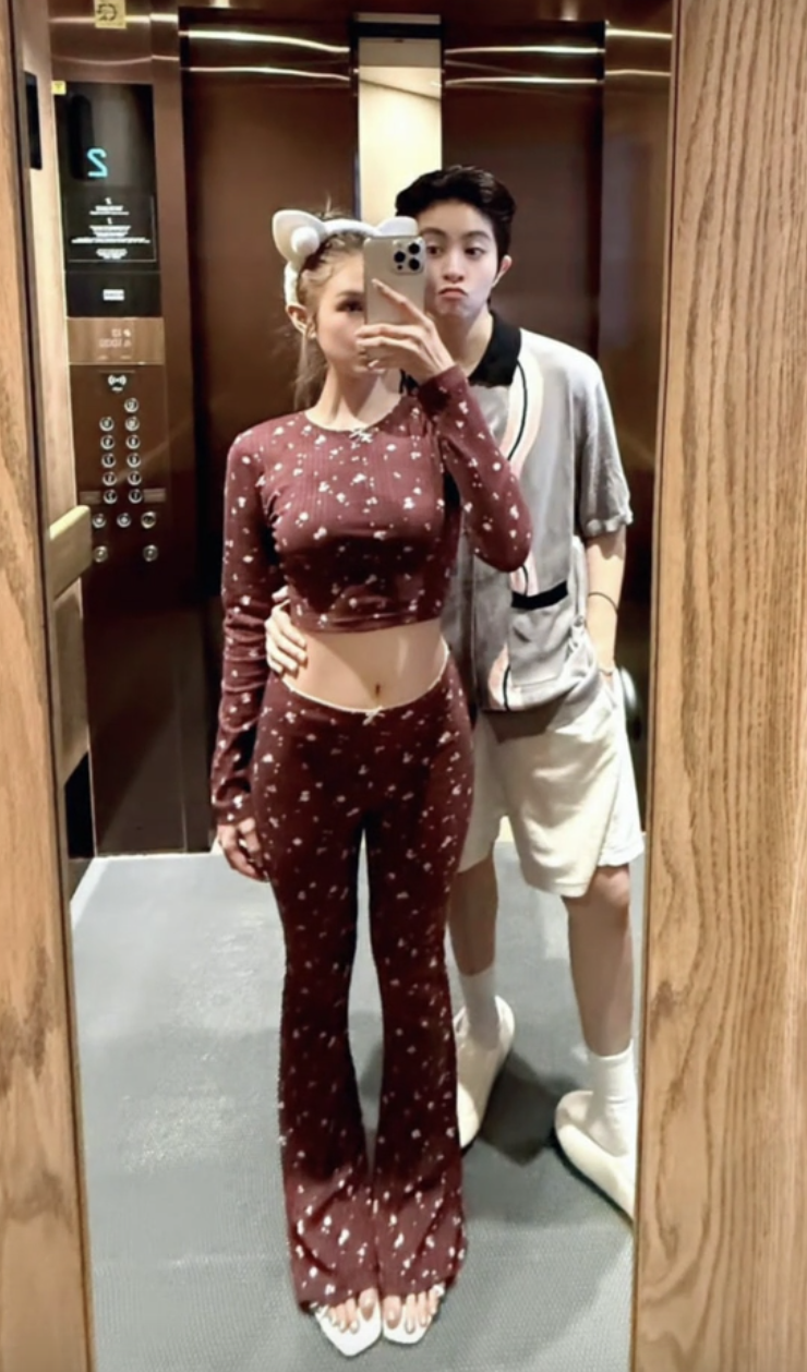 Hình ảnh body mà Xoài Non đăng trên story.